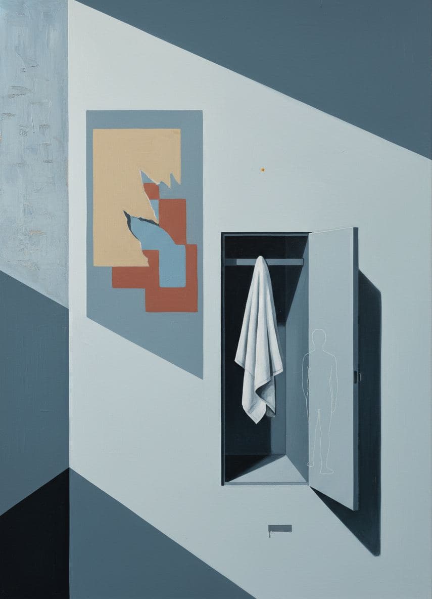 Untitled (Locker Room, Late Spring) — Viktor Eklund · MODULAR one-of-a-kind original