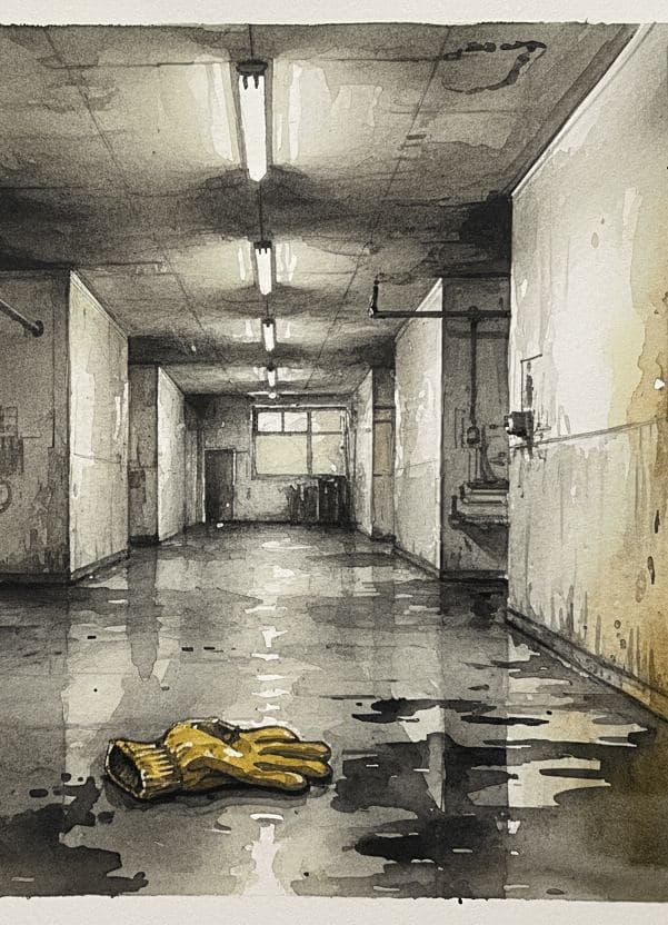Untitled (Mill Hallway, December) — Rafał Zborowski · MODULAR one-of-a-kind original