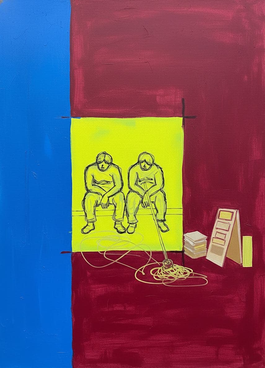 Untitled (Municipal Intake Waiting Room) — Saskia Vandenberg · MODULAR one-of-a-kind original