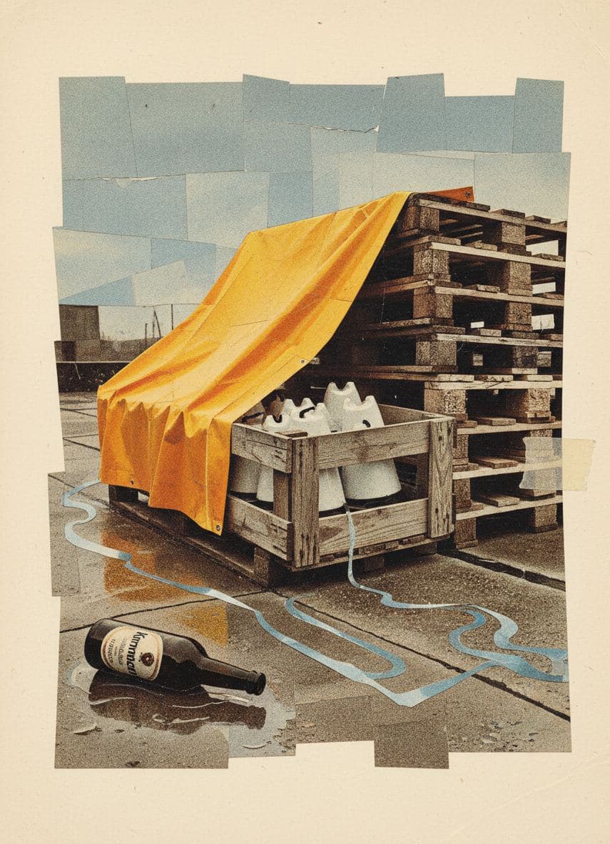 Untitled (Niehl Industrial Port) — Irmela Bechmann · MODULAR one-of-a-kind original