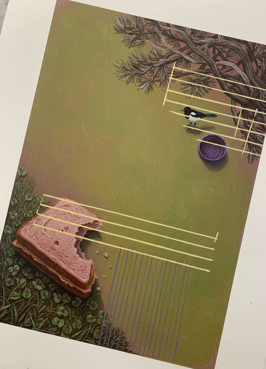 Untitled (Ninth Fairway) — Saskia Vandenberg · MODULAR one-of-a-kind original