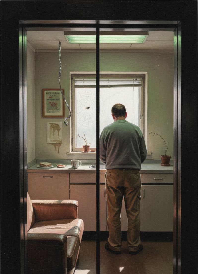 Untitled (Office Break Room) — Viktor Eklund · MODULAR one-of-a-kind original