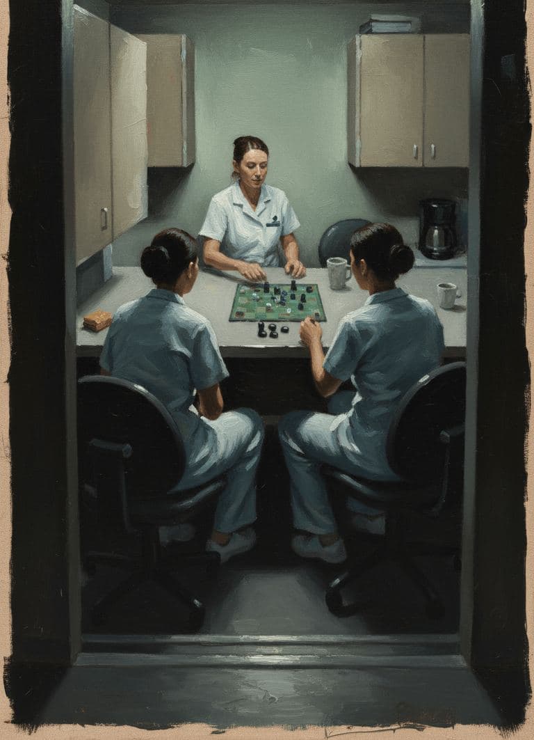 Untitled (Office Break Room) — Saskia Vandenberg · MODULAR one-of-a-kind original