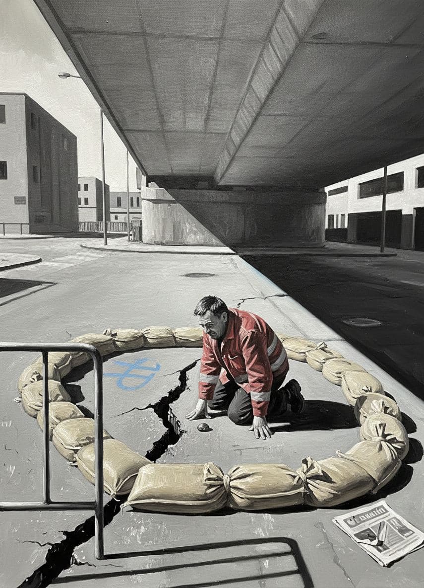 Untitled (Overlooked Sidestreet) — Viktor Eklund · MODULAR one-of-a-kind original