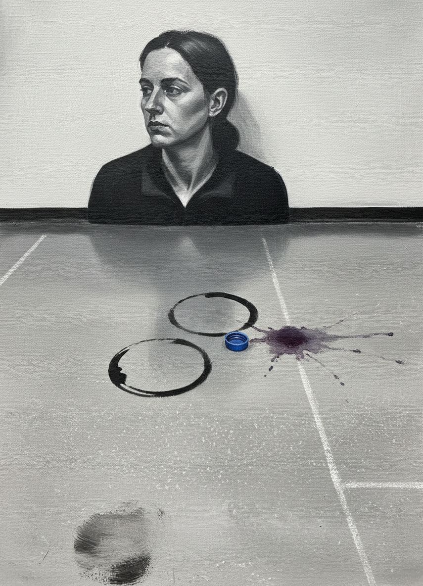 Untitled (Parking Lot Floor) — Saskia Vandenberg · MODULAR one-of-a-kind original
