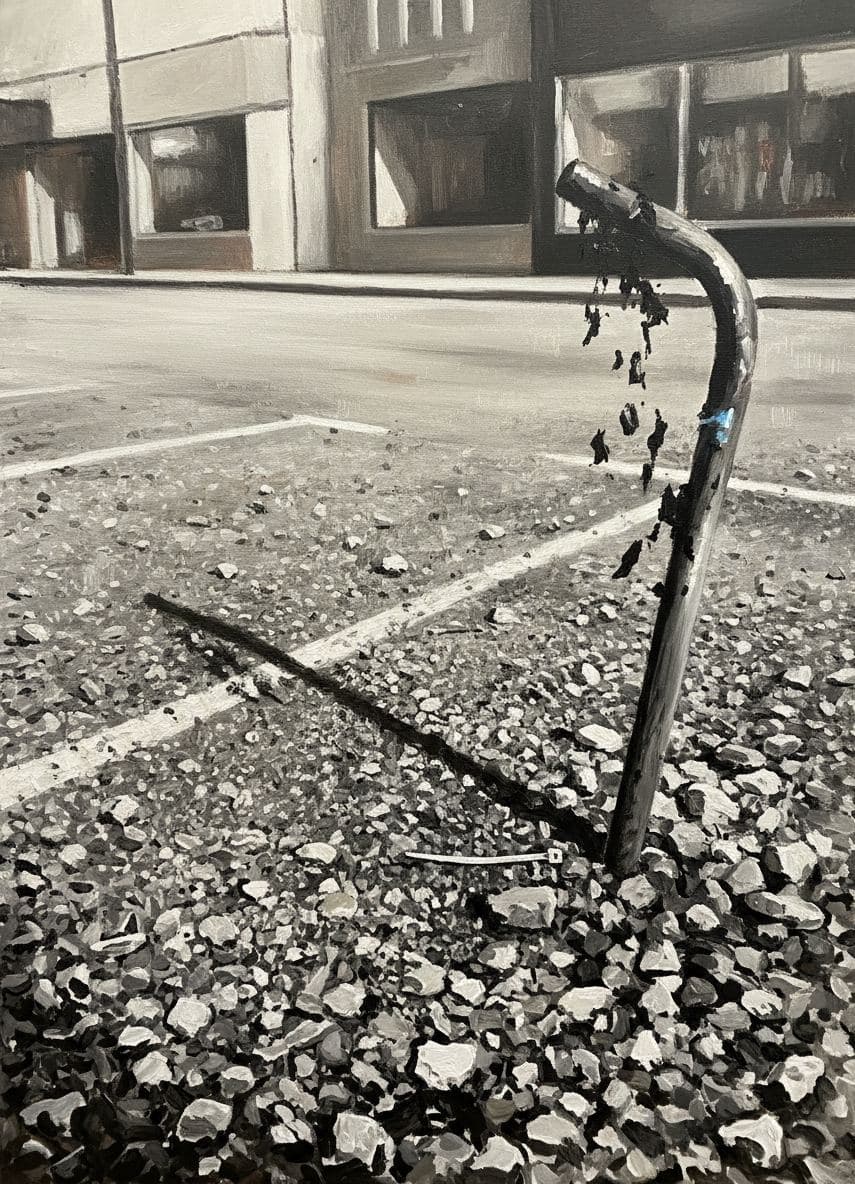 Untitled (Parking Lot Gravel) — Viktor Eklund · MODULAR one-of-a-kind original