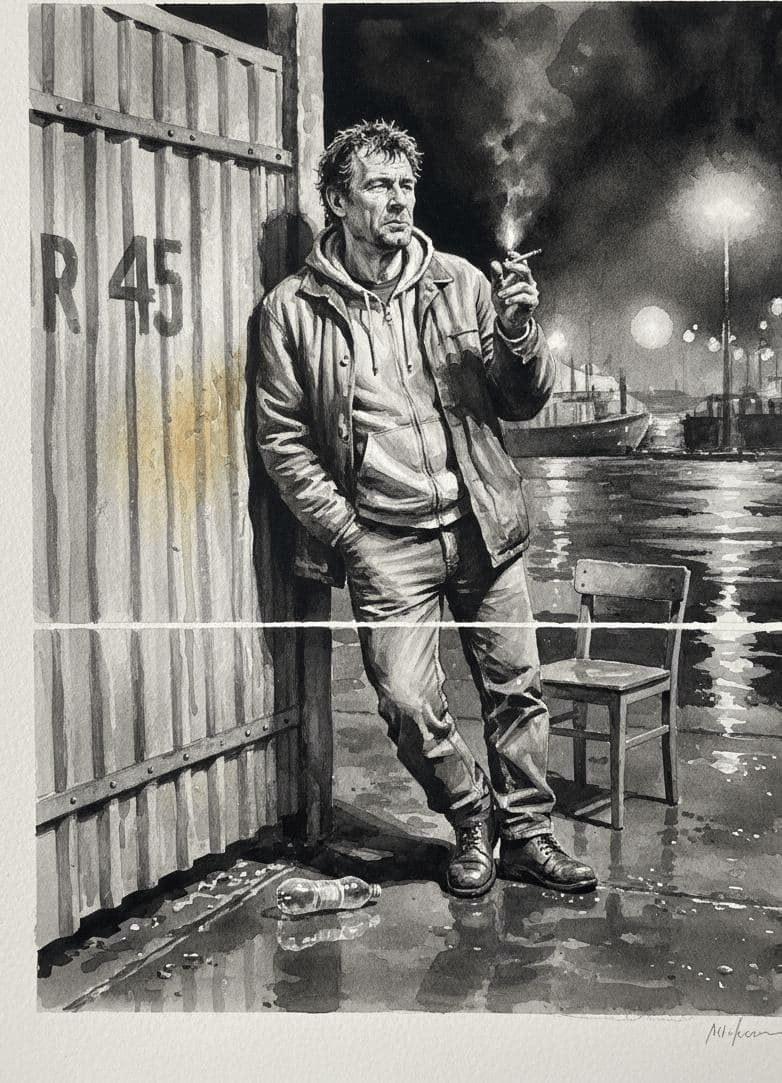 Untitled (Port After Midnight) — Viktor Eklund · MODULAR one-of-a-kind original