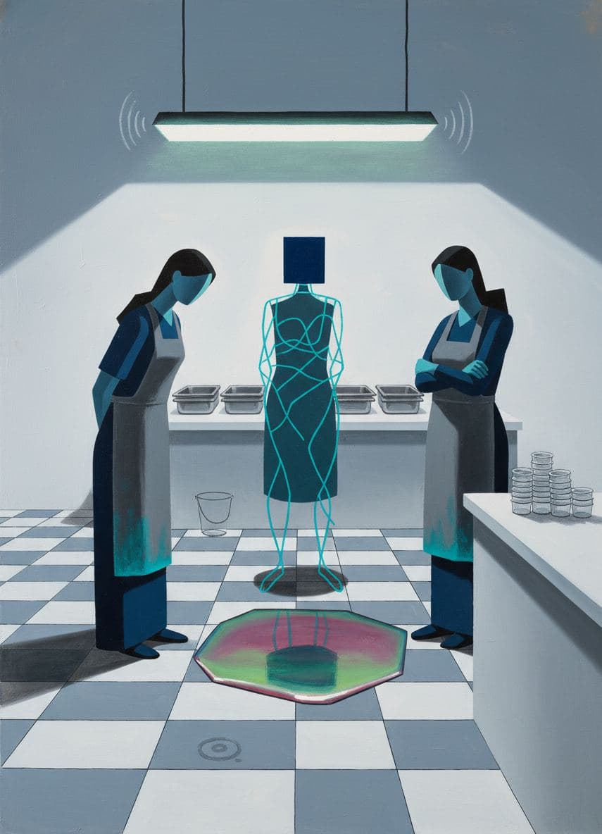 Untitled (Prep Kitchen, Evening) — Stefan Tannhäuser · MODULAR one-of-a-kind original