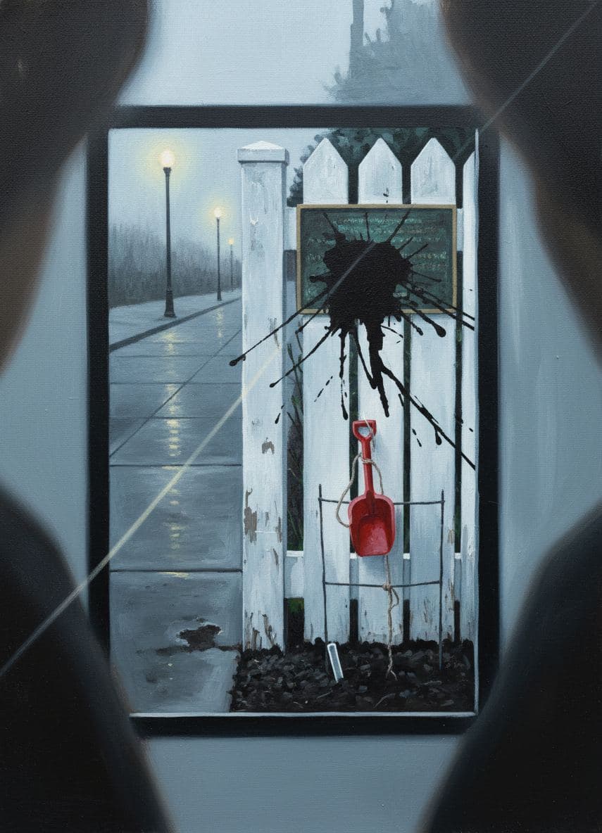 Untitled (Rose Garden, Spring Rain) — Viktor Eklund · MODULAR one-of-a-kind original