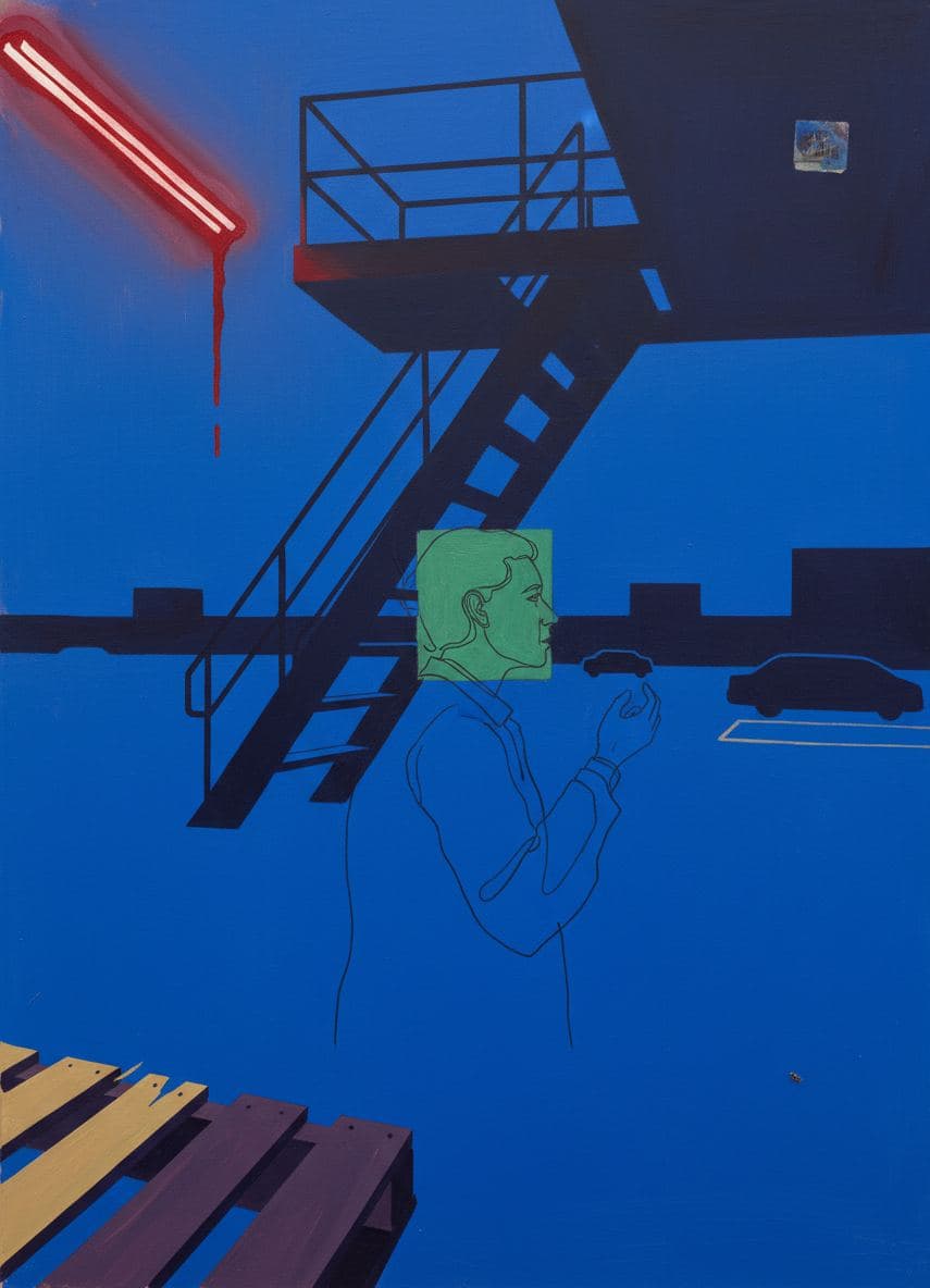 Untitled (Service Alley) — Saskia Vandenberg · MODULAR one-of-a-kind original
