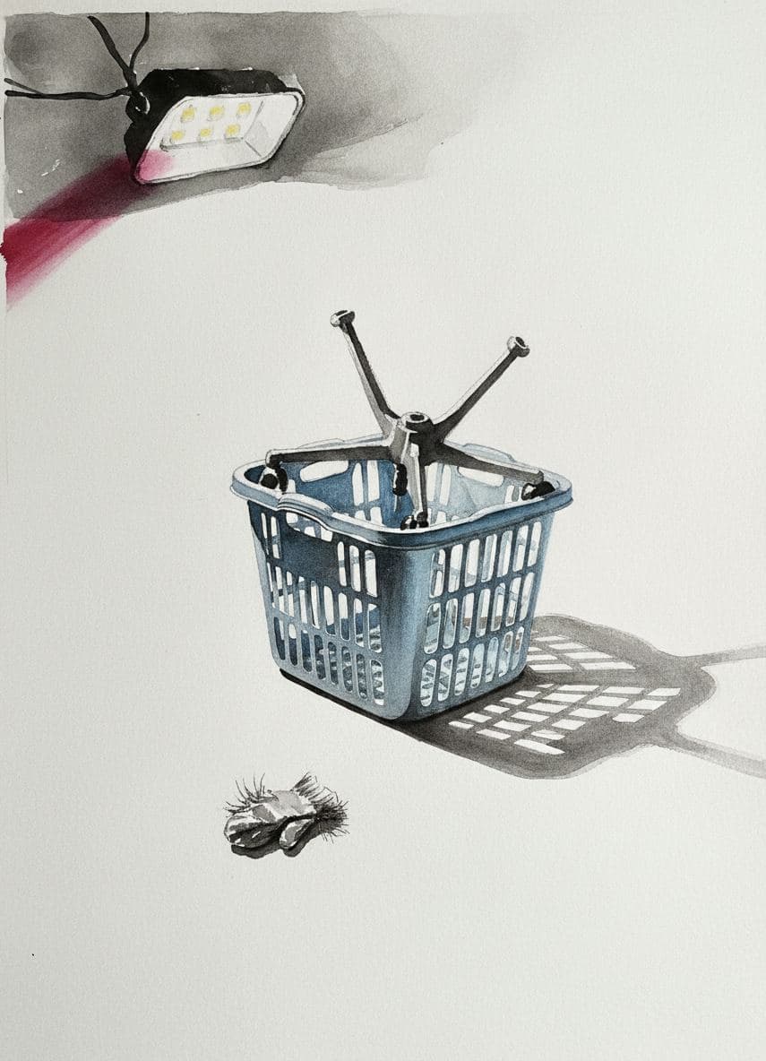 Untitled (Shop Light, Dawn) — Wenfeng Lu · MODULAR one-of-a-kind original