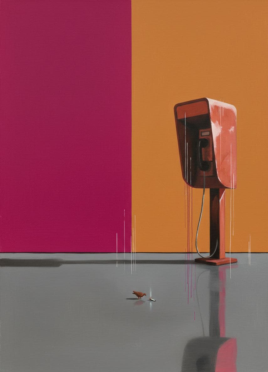 Untitled (Sunrise, Payphone) — Saskia Vandenberg · MODULAR one-of-a-kind original
