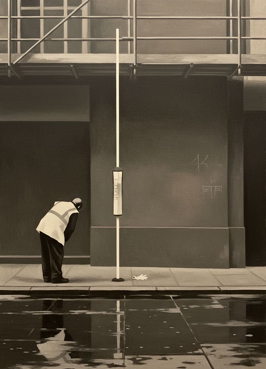 Untitled (Urban Corner) — Saskia Vandenberg · MODULAR one-of-a-kind original