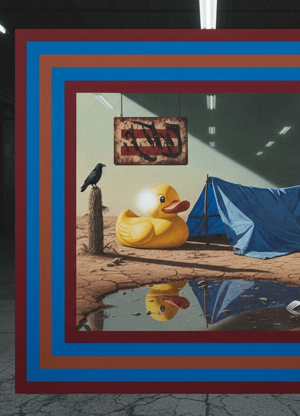 Wedging the Yellow Duck — Saskia Vandenberg · MODULAR one-of-a-kind original