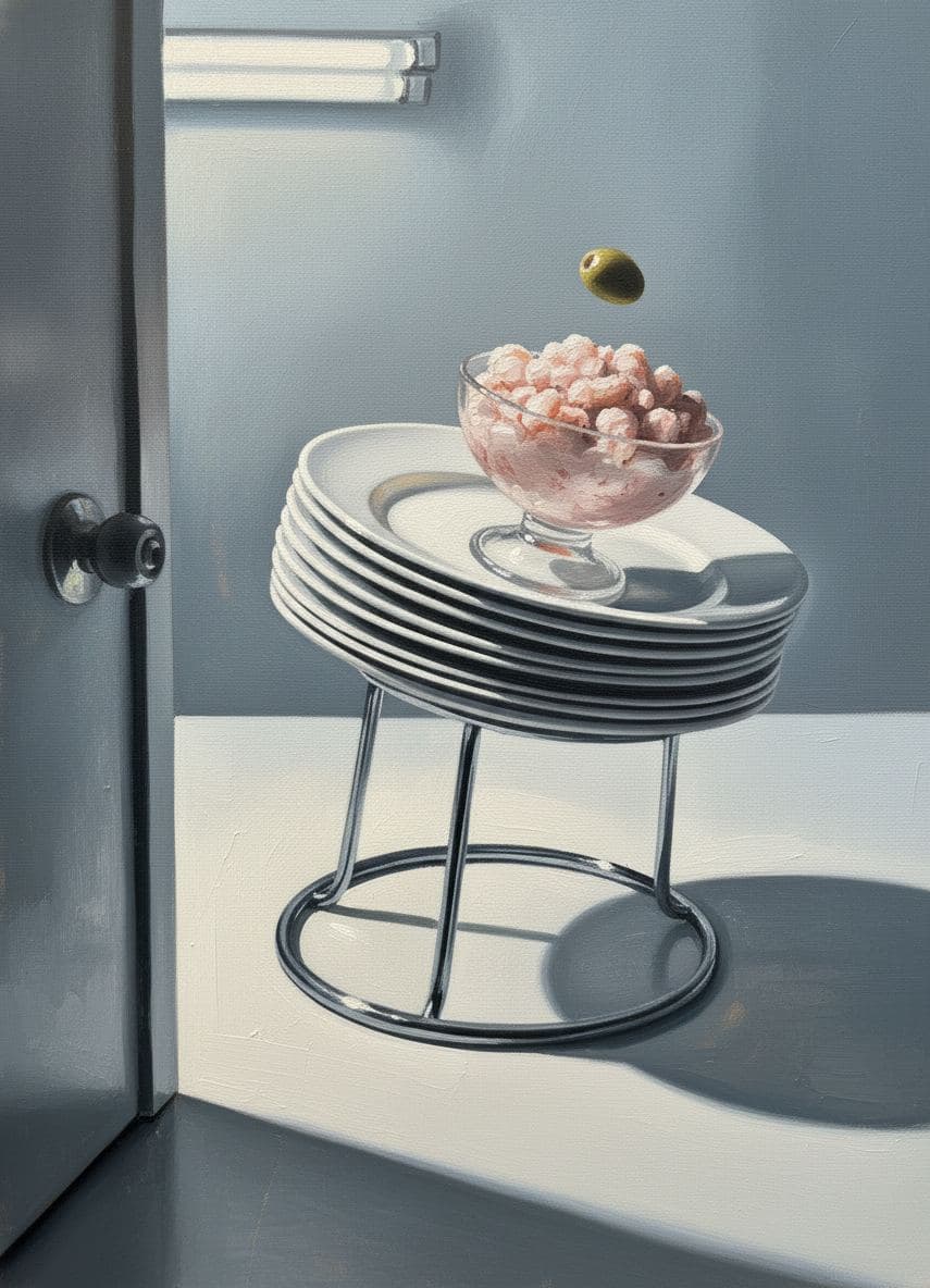 Why Is This Olive Here? — Saskia Vandenberg · MODULAR one-of-a-kind original