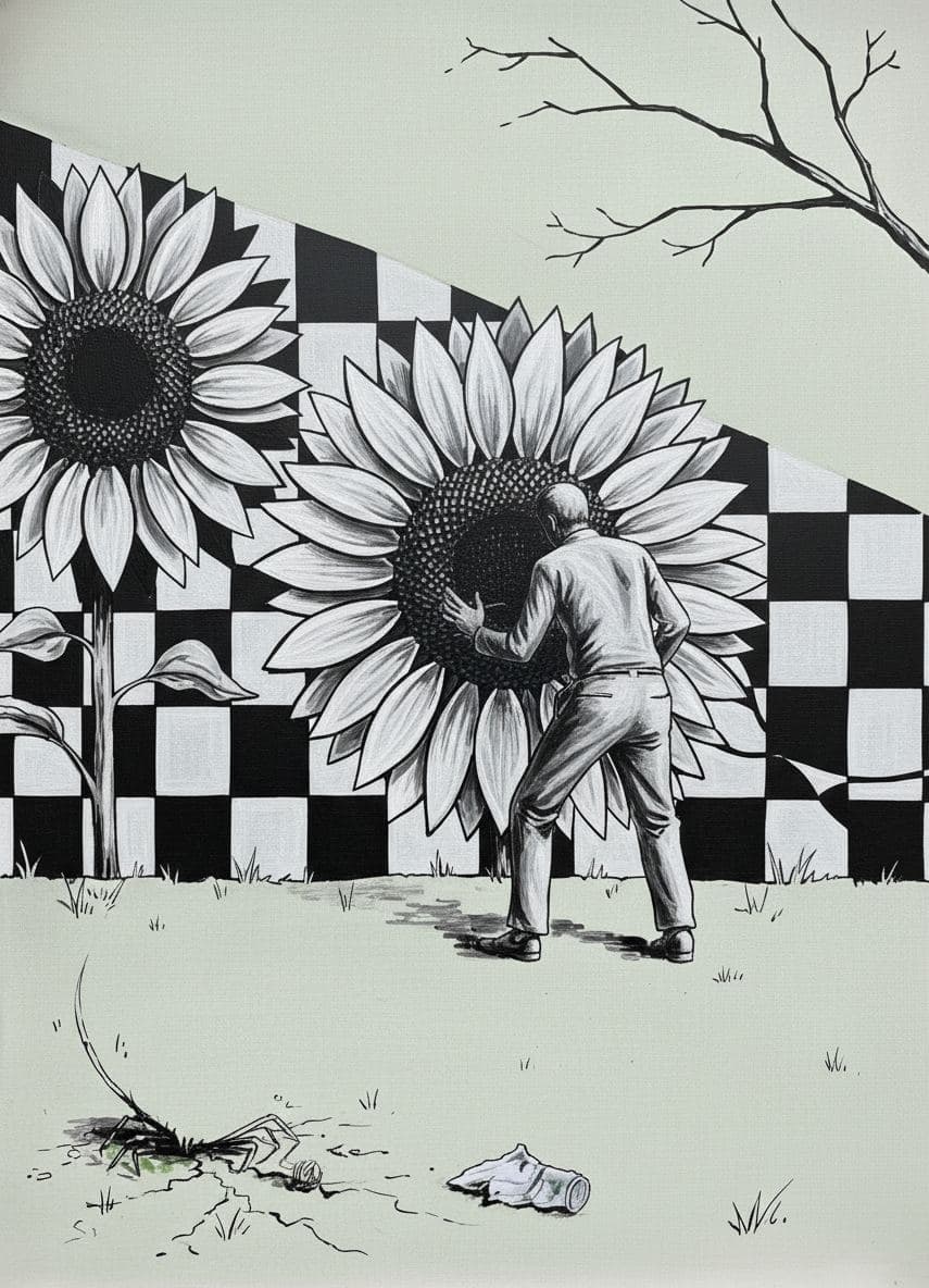 Winter Dusk, Forgotten Dimple — Saskia Vandenberg · MODULAR one-of-a-kind original