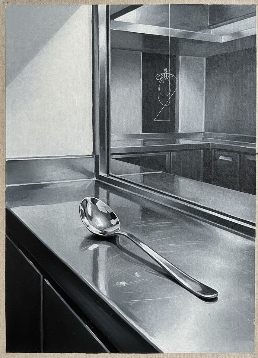 Wiping Down the Counters — Viktor Eklund · MODULAR one-of-a-kind original