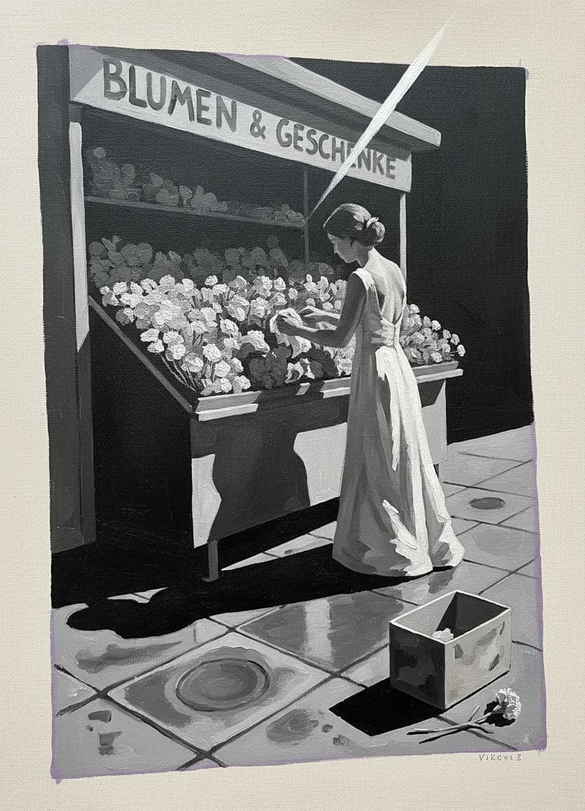 Wiping the Carnations — Viktor Eklund · MODULAR one-of-a-kind original
