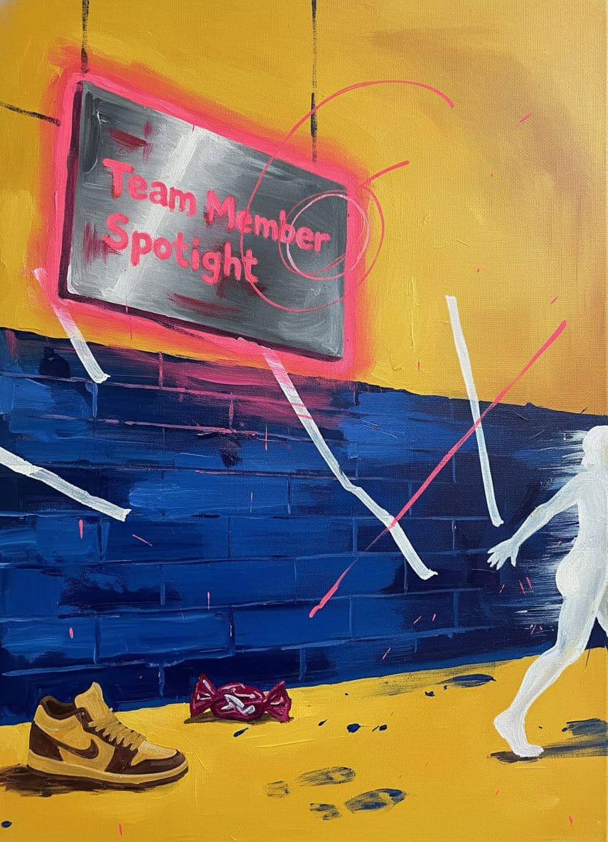 You Left It All Here — Saskia Vandenberg · MODULAR one-of-a-kind original